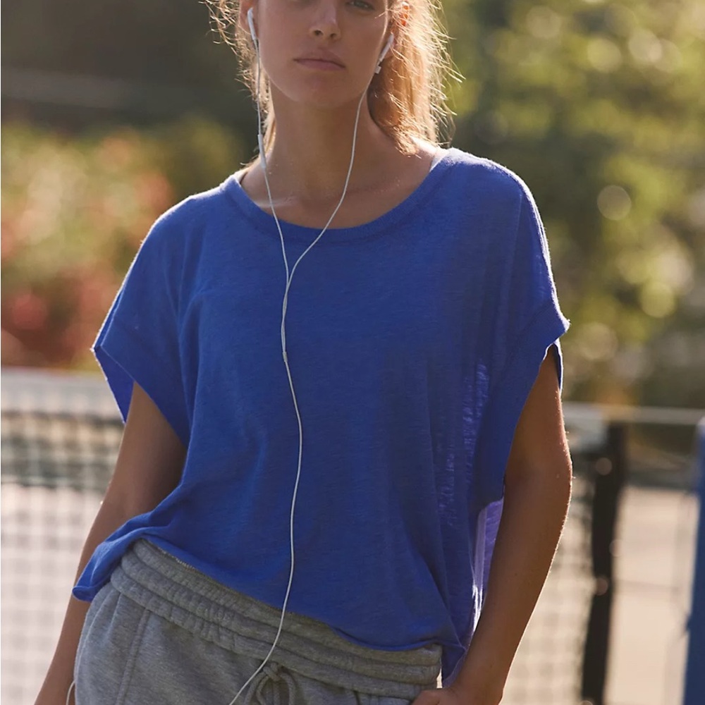 Free People Movement My Time Tee Short Sleeve Top